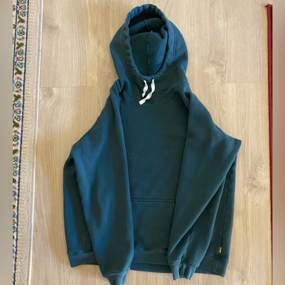 Men's Teal Hoodie Sweater